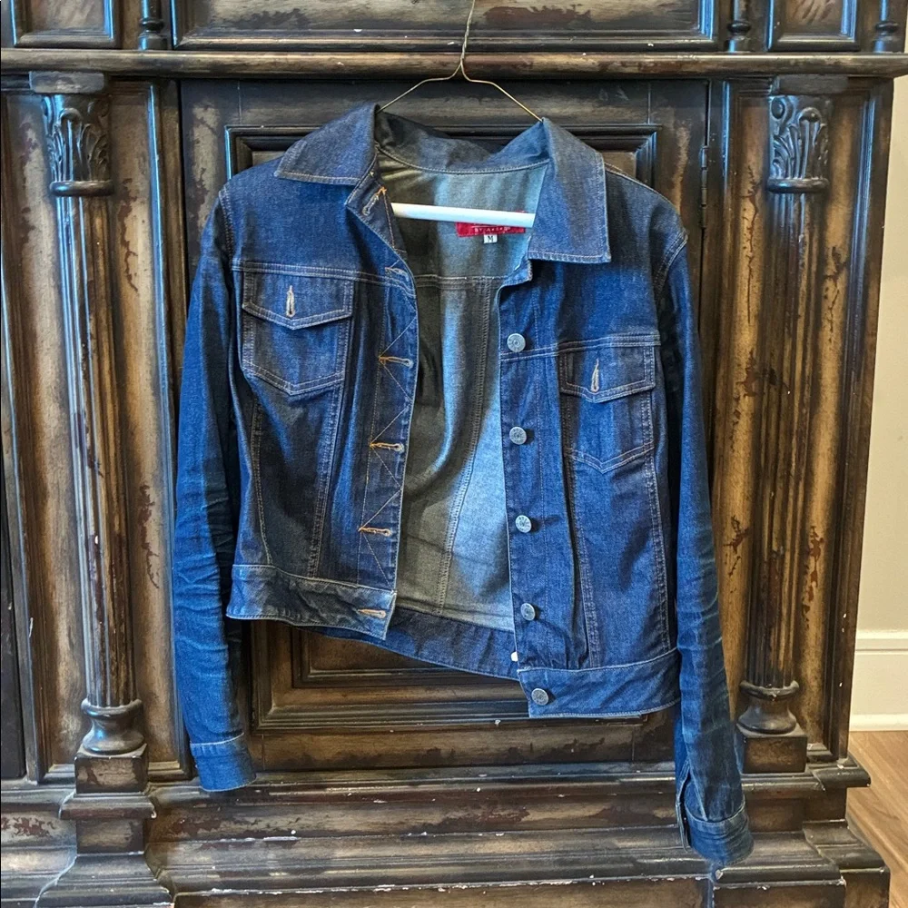 DENIM JACKET ALLEN BY A B S SIZE M LADIES - Picture 3 of 7